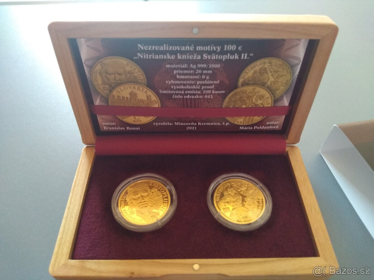 Prodám Nezrealizované motivy sběratelských mincí - 100€ - 2