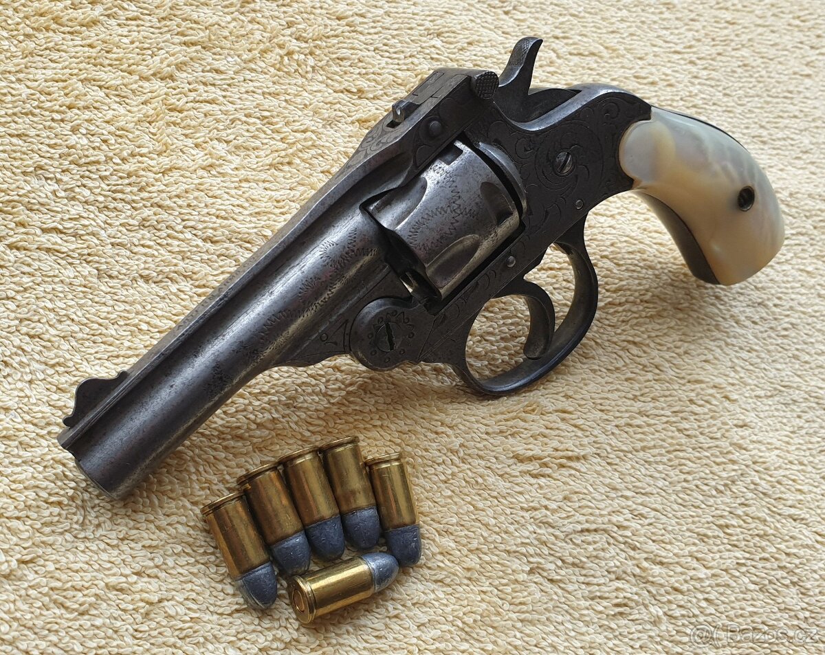 Historický revolver Eastern Arms cal.32CF DA 1886 Rytý - 2