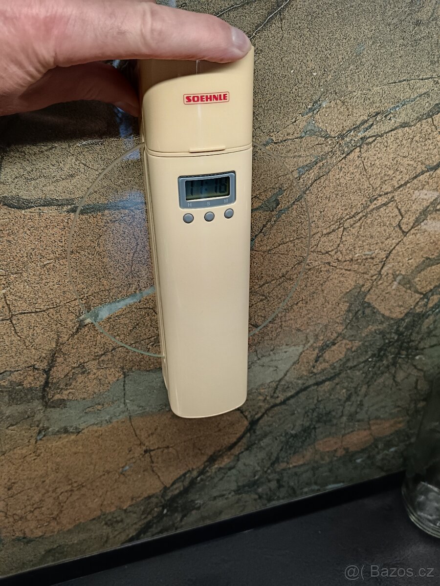 Kuchyňská váha Soehnle Pronto, na zeď, plně funkční, do 3 kg - 2