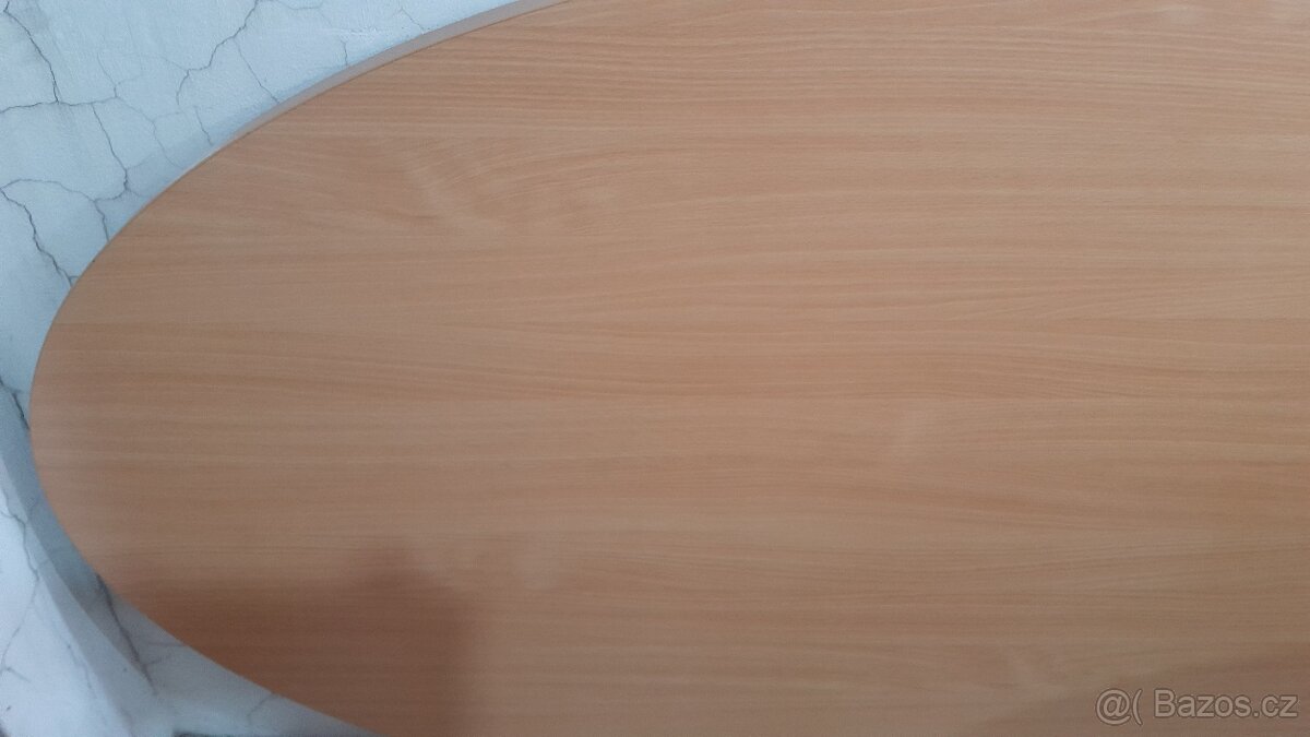 Deska stolu eliptická, lamino - 2