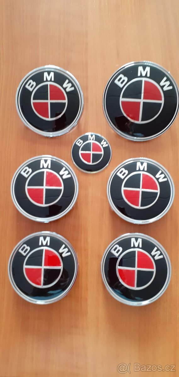 Bmw znaky kapota,kufr a kola - 2