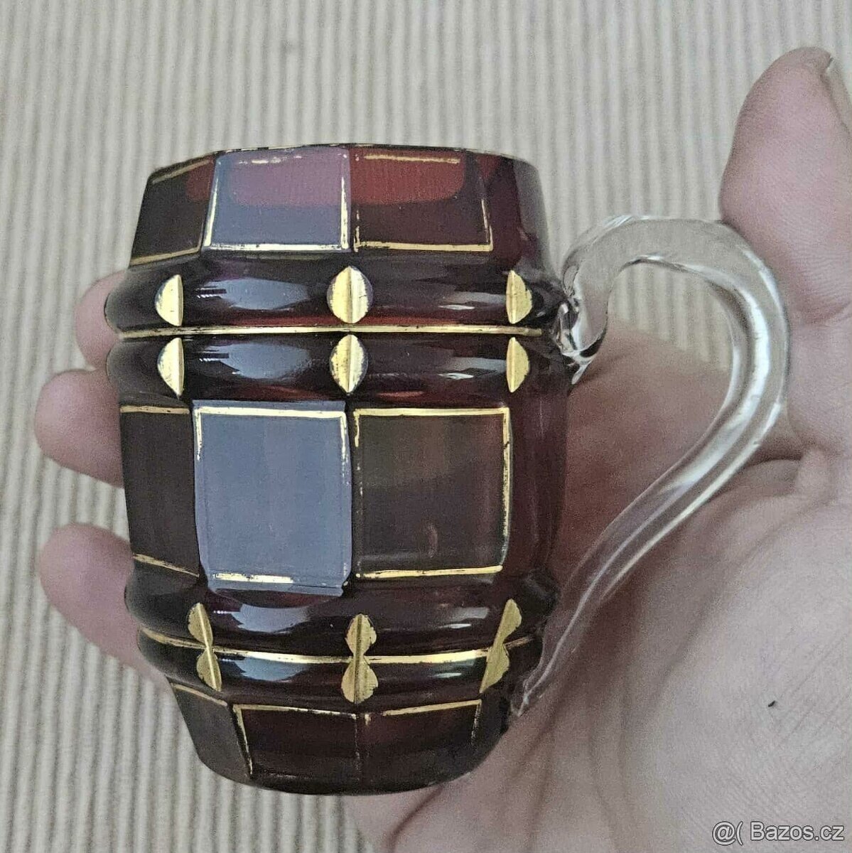 STAROŽITNÝ DŽBÁNEK BIEDERMEIER - 2