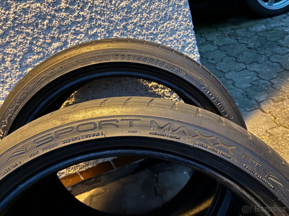 Letní pneumatiky 225/40 R19 - 2