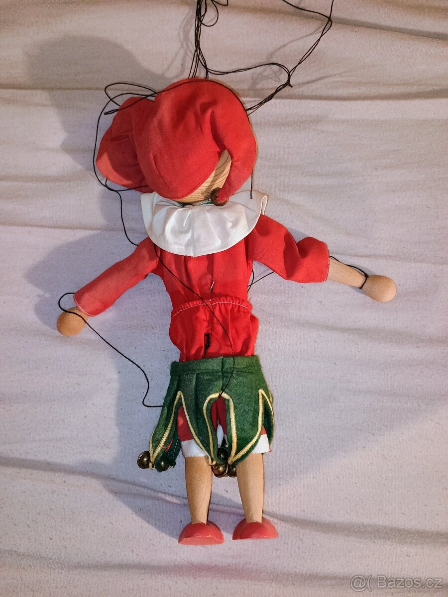 Loutka kašpárek 35cm - 2