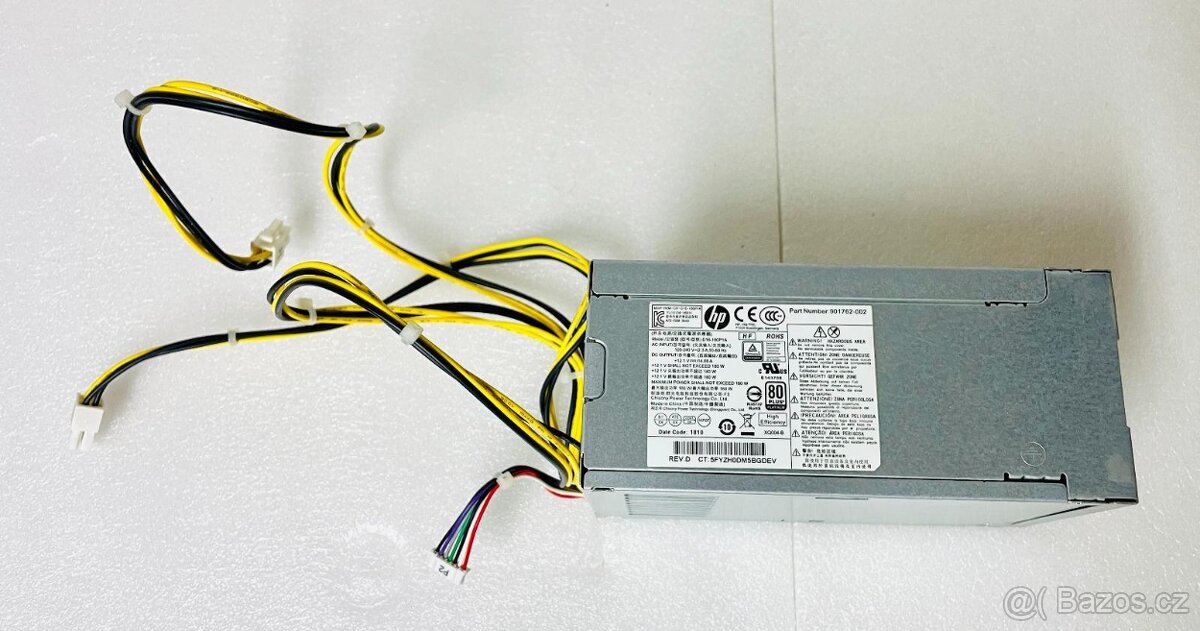 Zdroj pro HP modely SFF/MT - Elite/Prodesk ( D16-180P1A) - 2