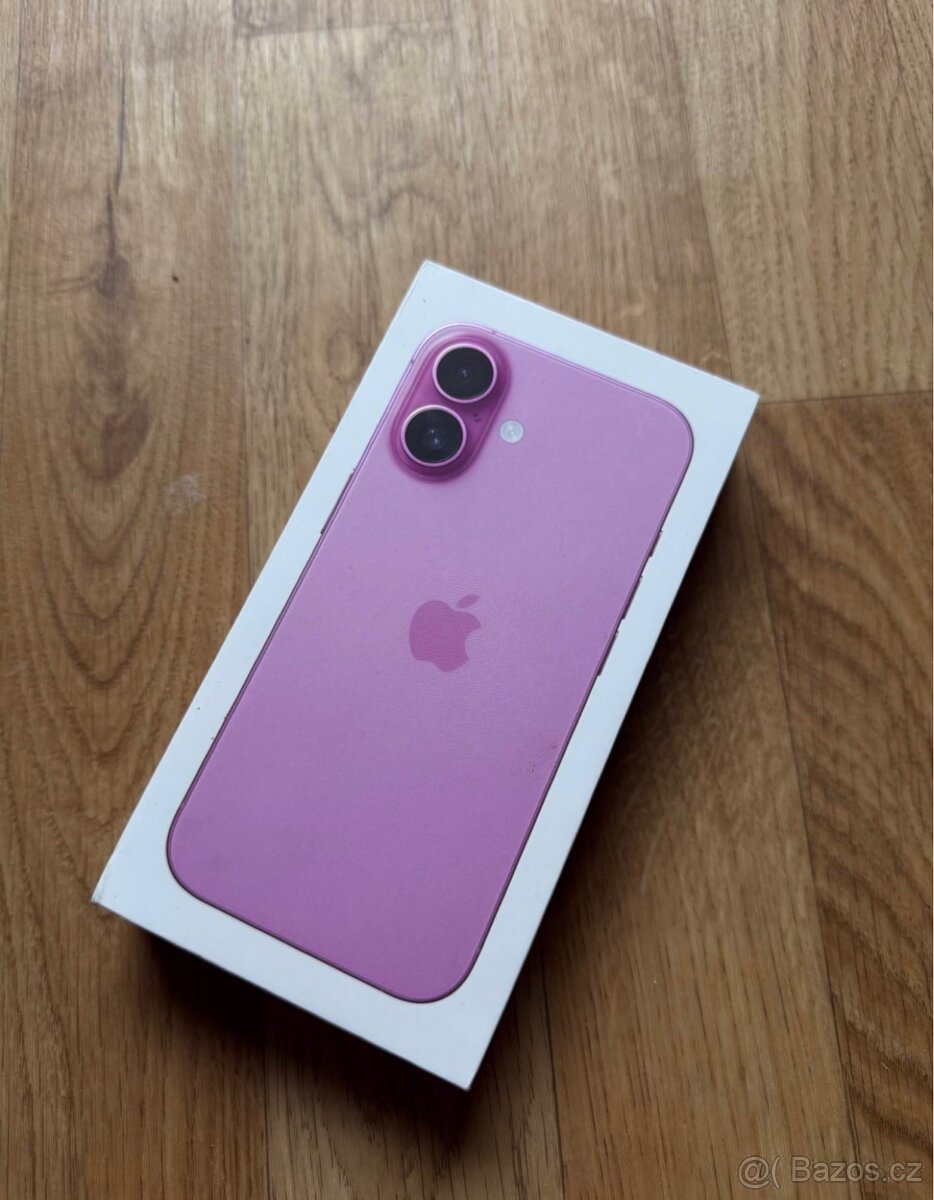 Apple iPhone 16 128GB růžový - 2