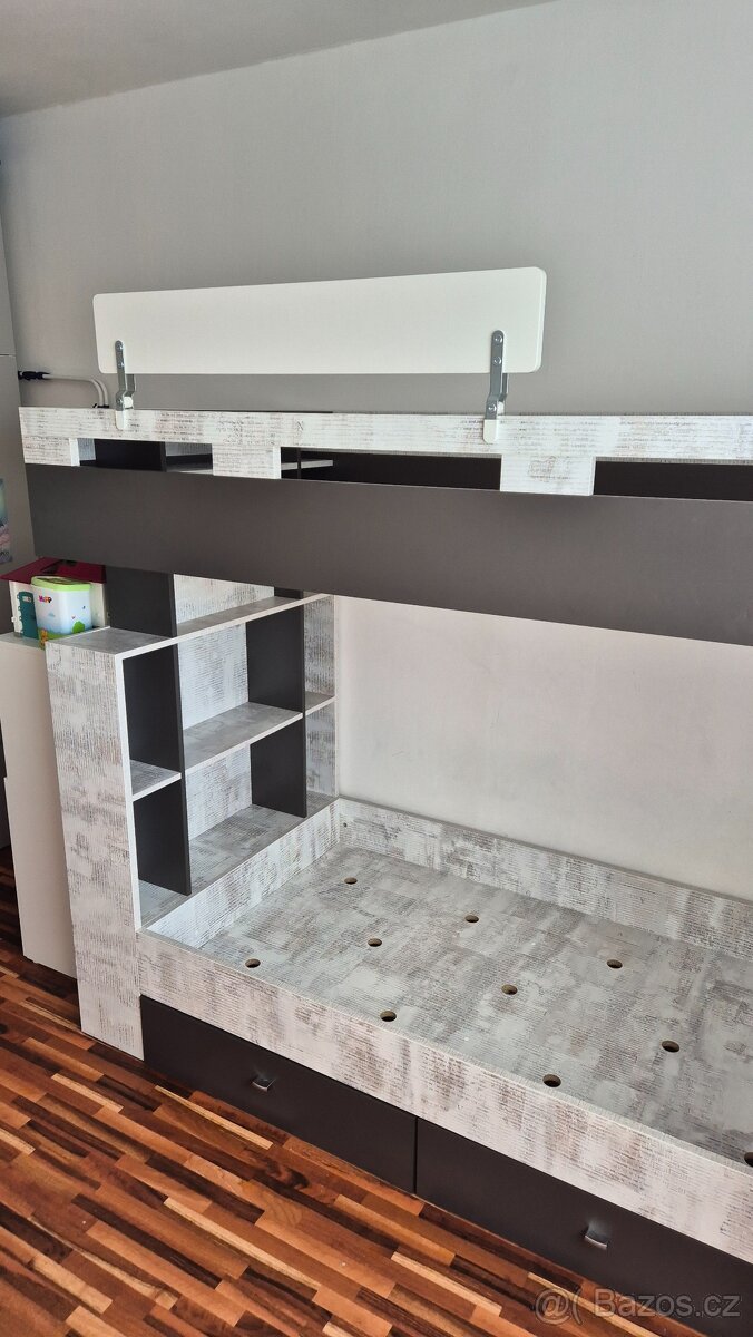 Dvoupatrová dětská postel Terrano - 2