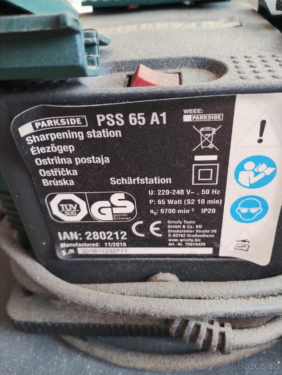 Bruska na strojní vrtáky - 2