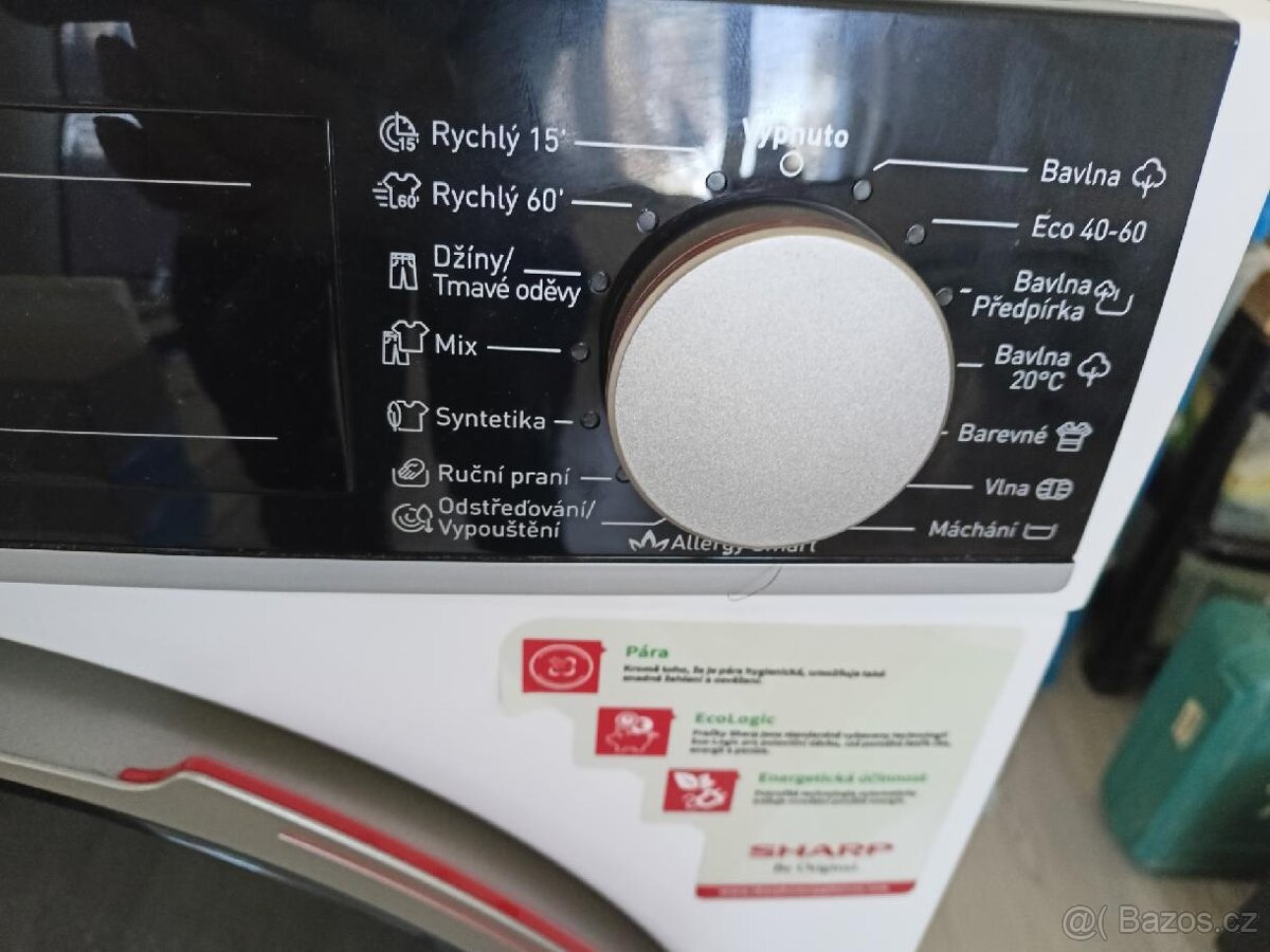 NOVÁ PRAČKA SHARP (ES-NFB612CWB) - 2