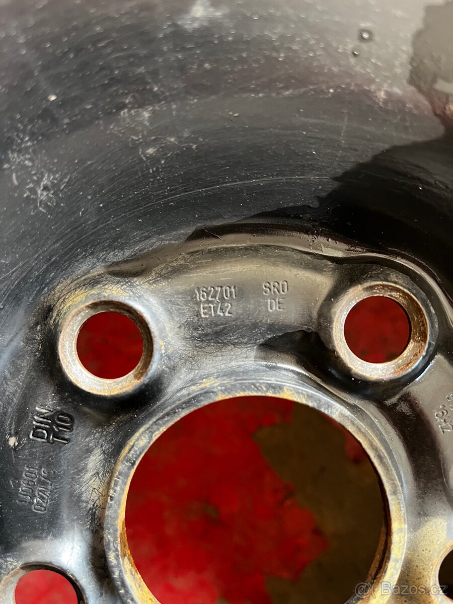 Plechové disky 5x100 R16 - 2