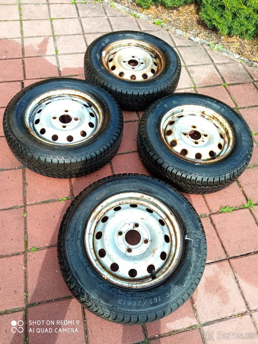 Prodám plechové disky R13 - 2