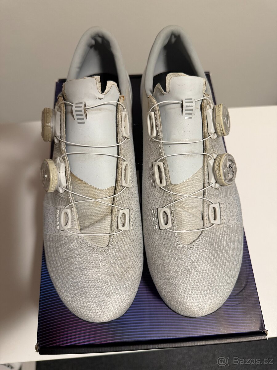 Cyklistické tretry Rapha Pro Team Shoes - White - 2