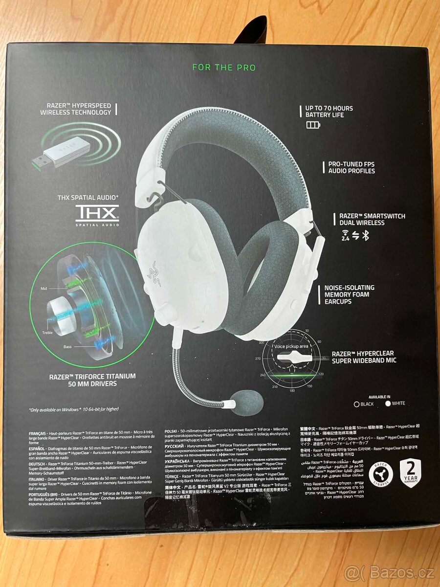 Razer blackshark v2 pro wireless gaming headset - 2