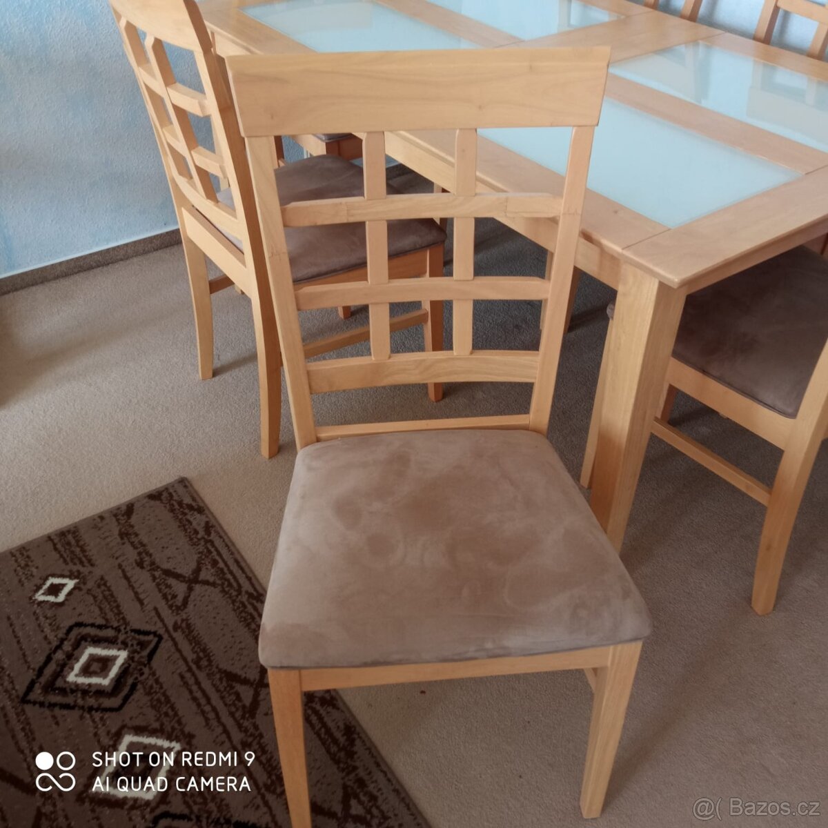 Jídelní set, stůl a židle - 2