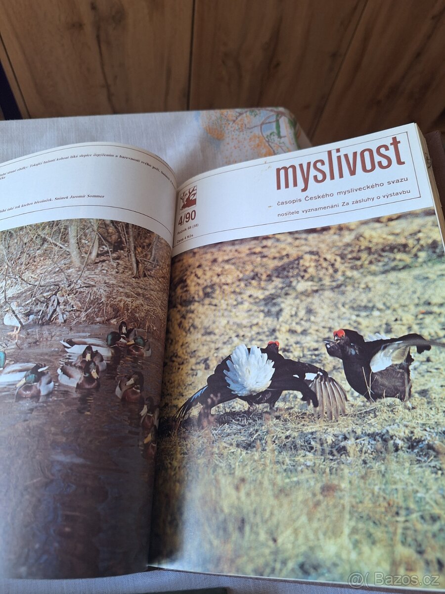 Svázané časopisy Myslivost - 2