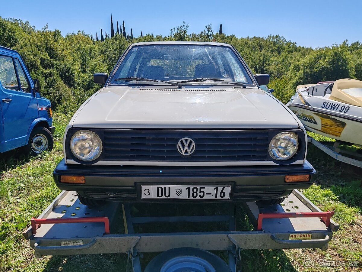 VW Volkswagen Golf 2 1.6 D-40kW 1988 4 rychlostní - 2