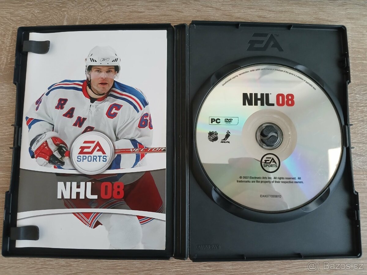 PC hra NHL 08 CZ - 2