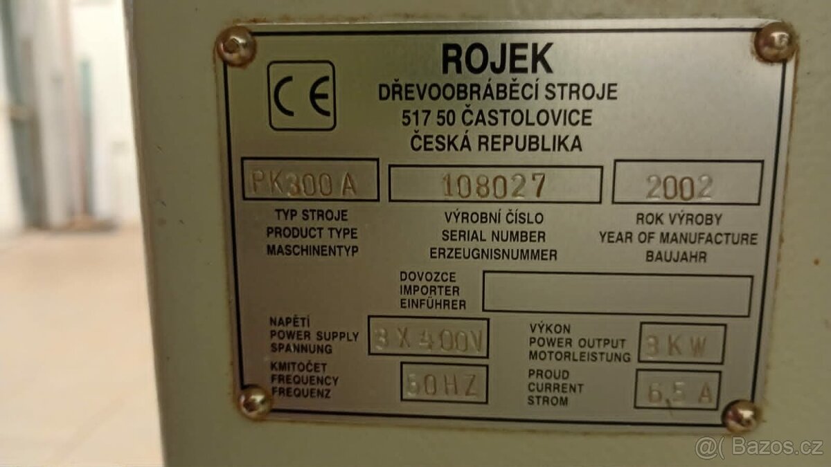 formátovací pila s předřezem - 2