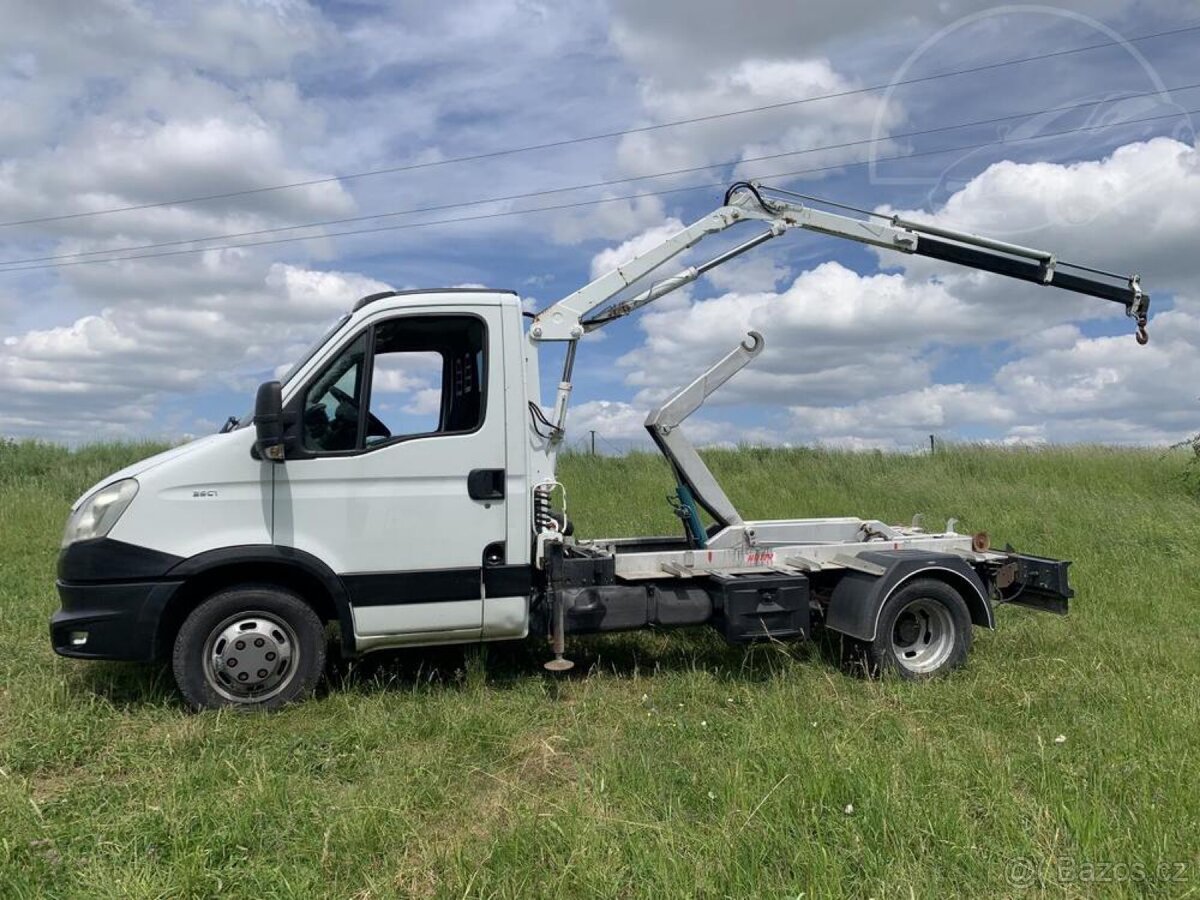 Iveco Daily 35C15 nosič kontejneru + hyd Ruka - 2