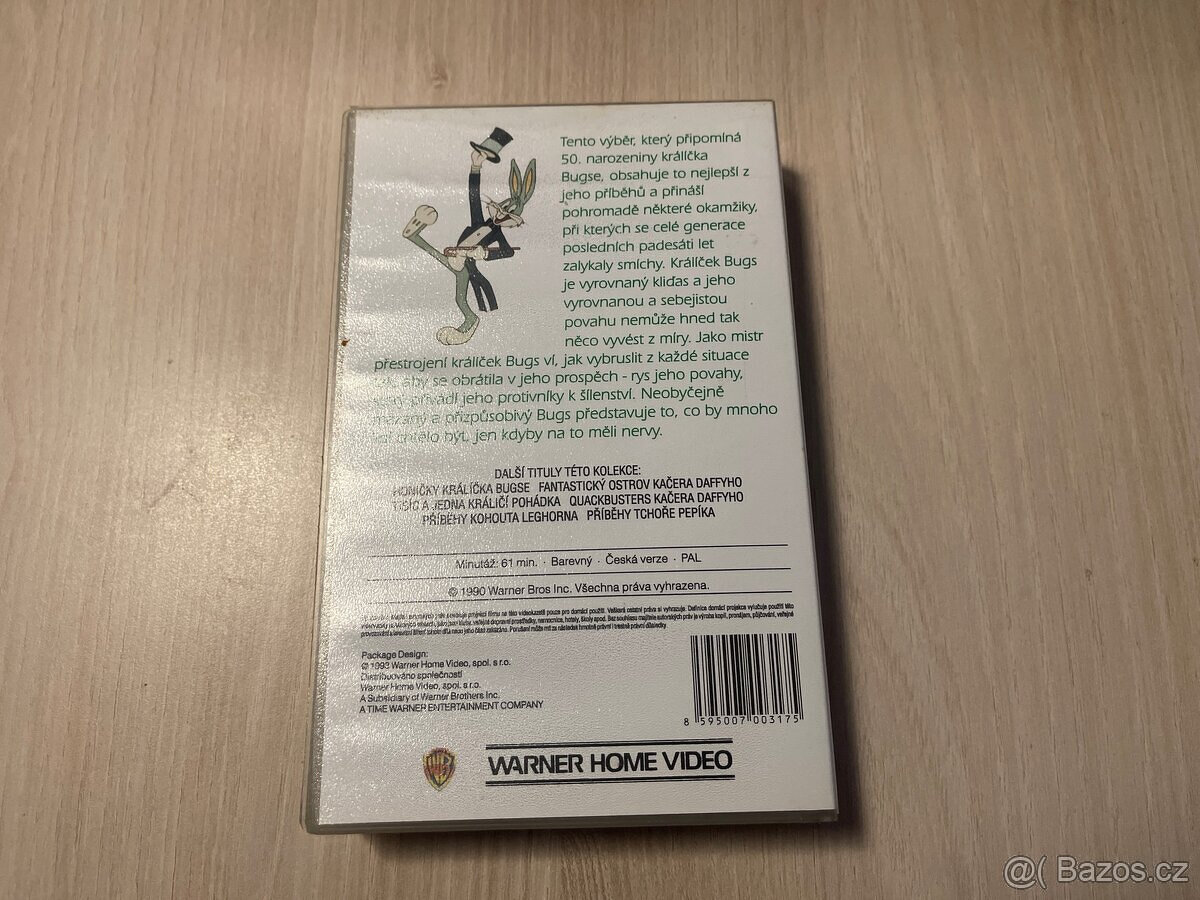 VHS pohádka Bugs Bunny – Looney Tunes - 2