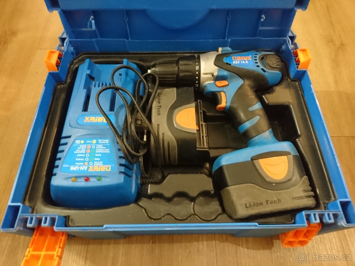 Prodám Aku vrtačku Narex ASV 14 A - 2