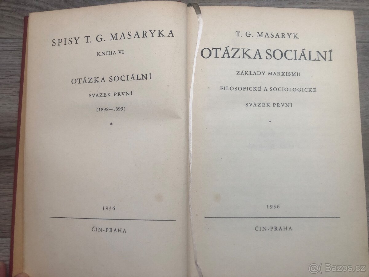 Knihy T. G. Masaryk - 2