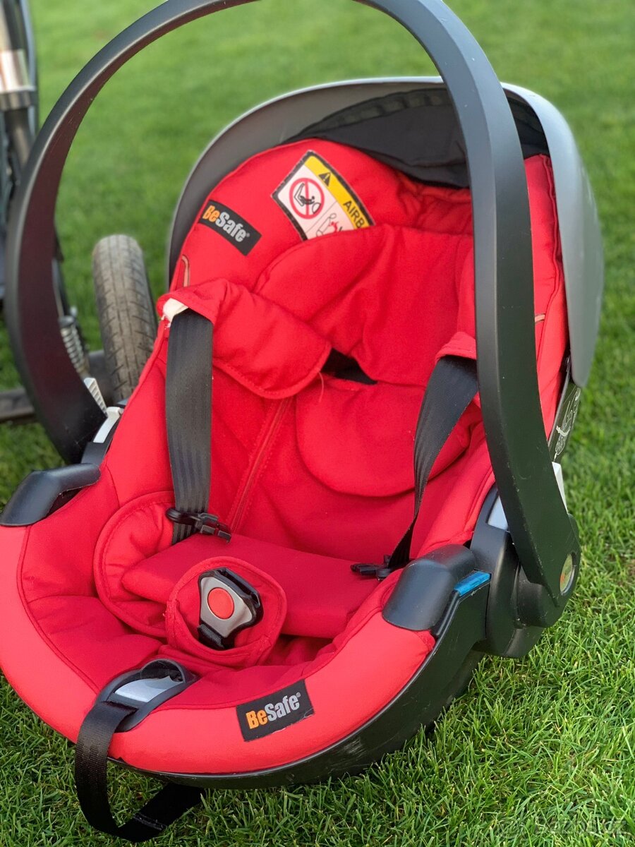 Kočárek Firkon Flipper + Vajíčka BeSafe - 2