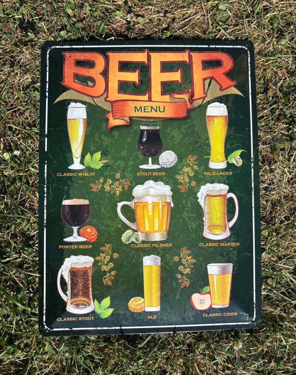 Plechová cedule - 2