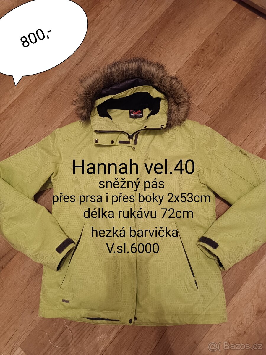Bunda zimní lyžařská Hannah 40-42 - 2