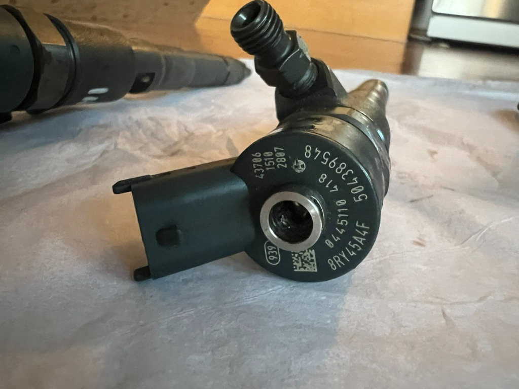 ORIGINÁLNÍ VSTŘIKY BOSCH Common Rail 0445110418 - 7000km - 2