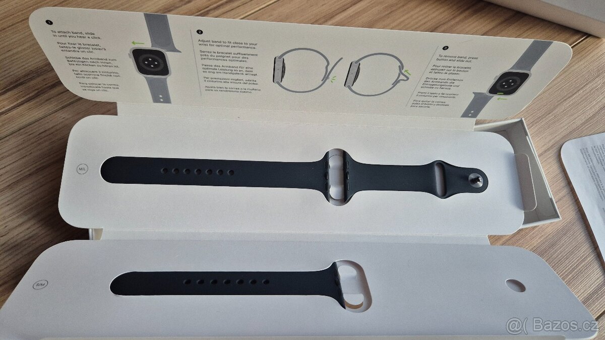 Chytré hodinky Apple Watch SE (2nd Gen) 44mm Midnight Sport - 2