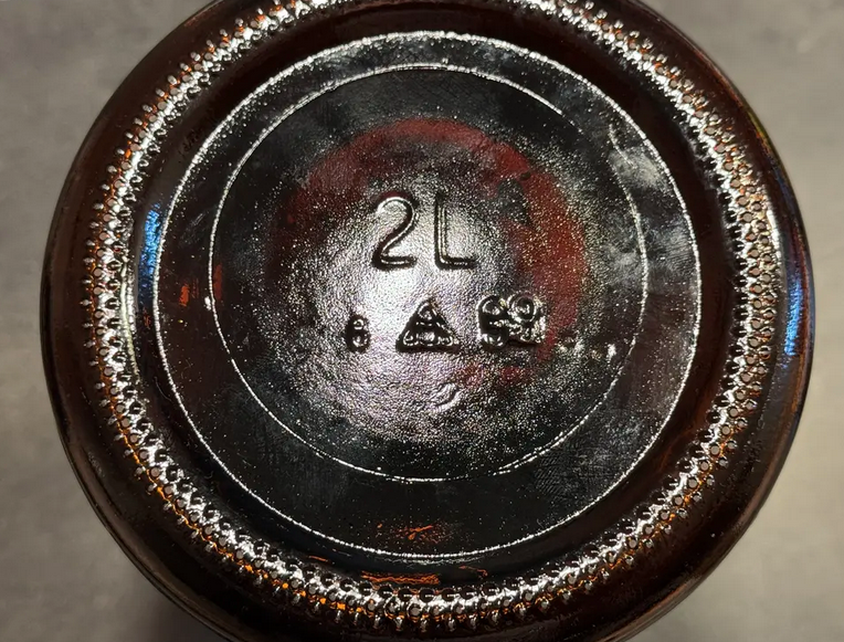 3x zábrusná láhev (dóza na potraviny) 2l - 2