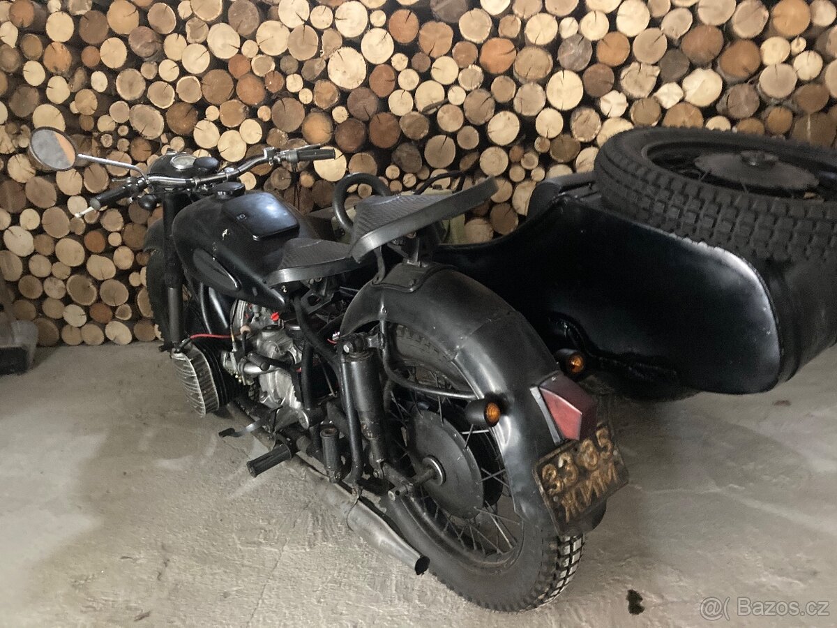 K 750 M 1955 originál doklady SPZ po renovaci - 2