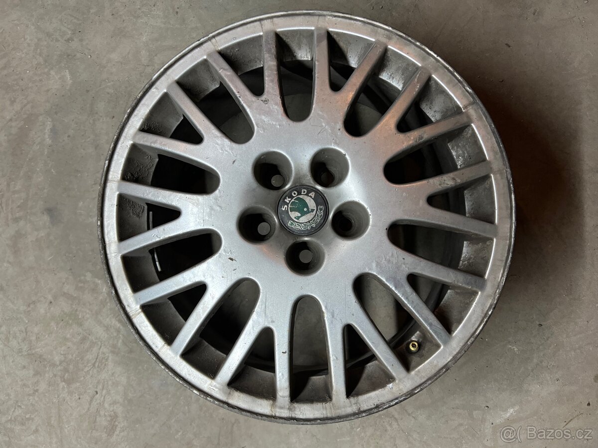 Prodám Alu disky Škoda 5x100 R16 - 2