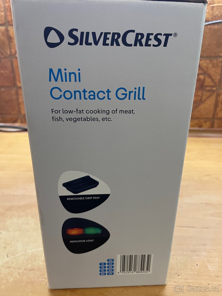 Mini kontaktní gril SilverCrest – NOVÝ 🔥 - 2