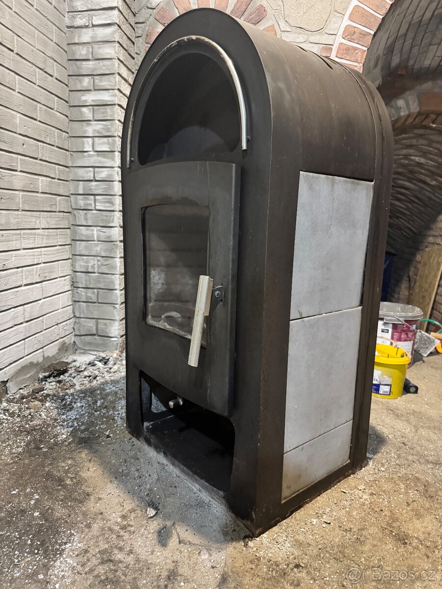 Krbová kamna s výměníkem - 2