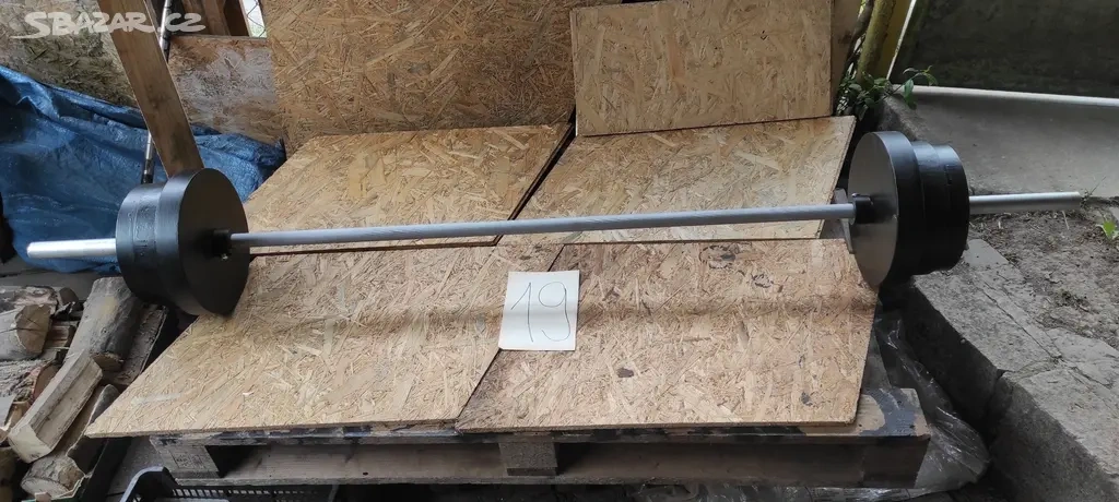 Prodám bench kotouče s osou - 2