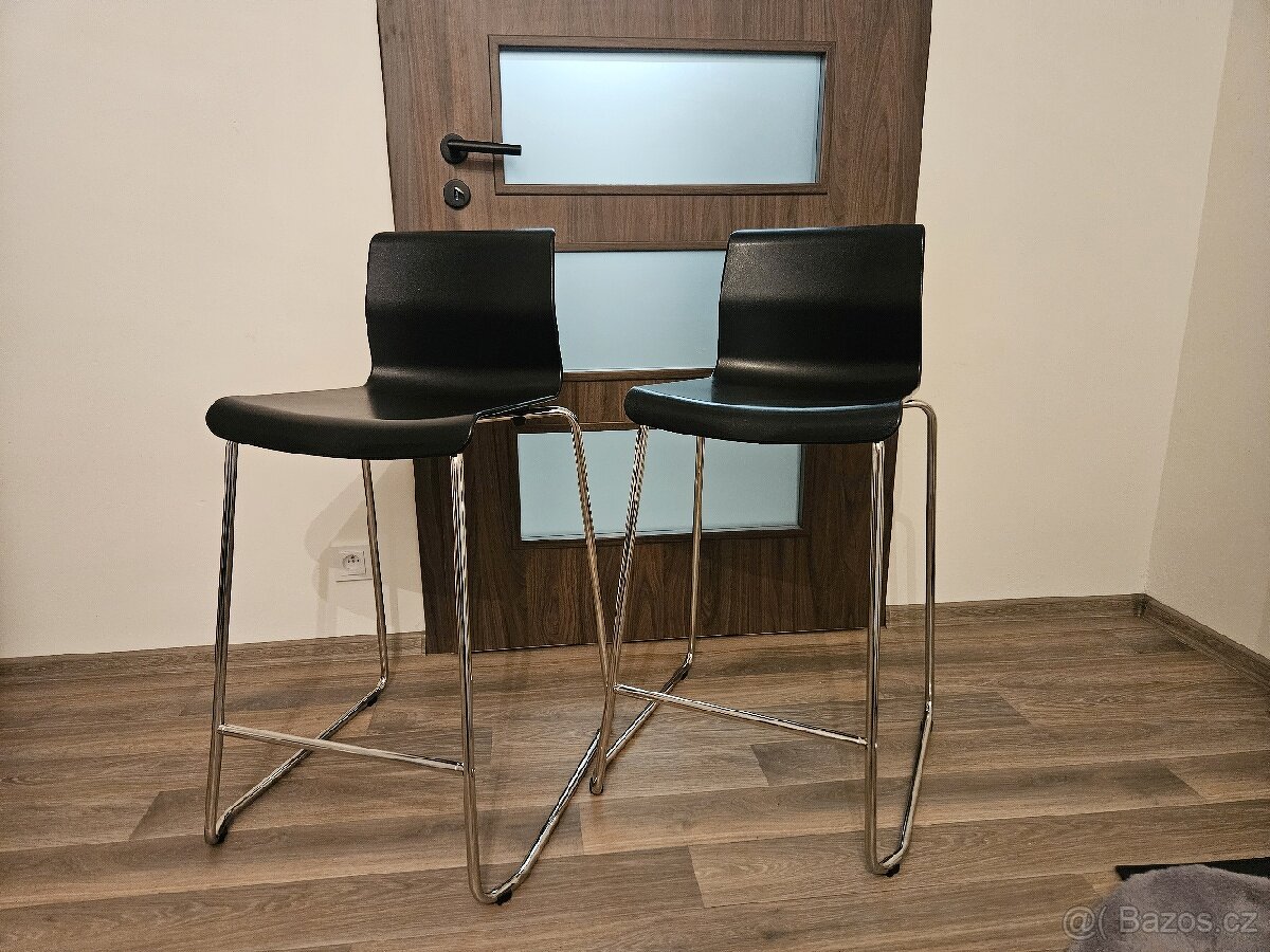 3x Barová židle - 2