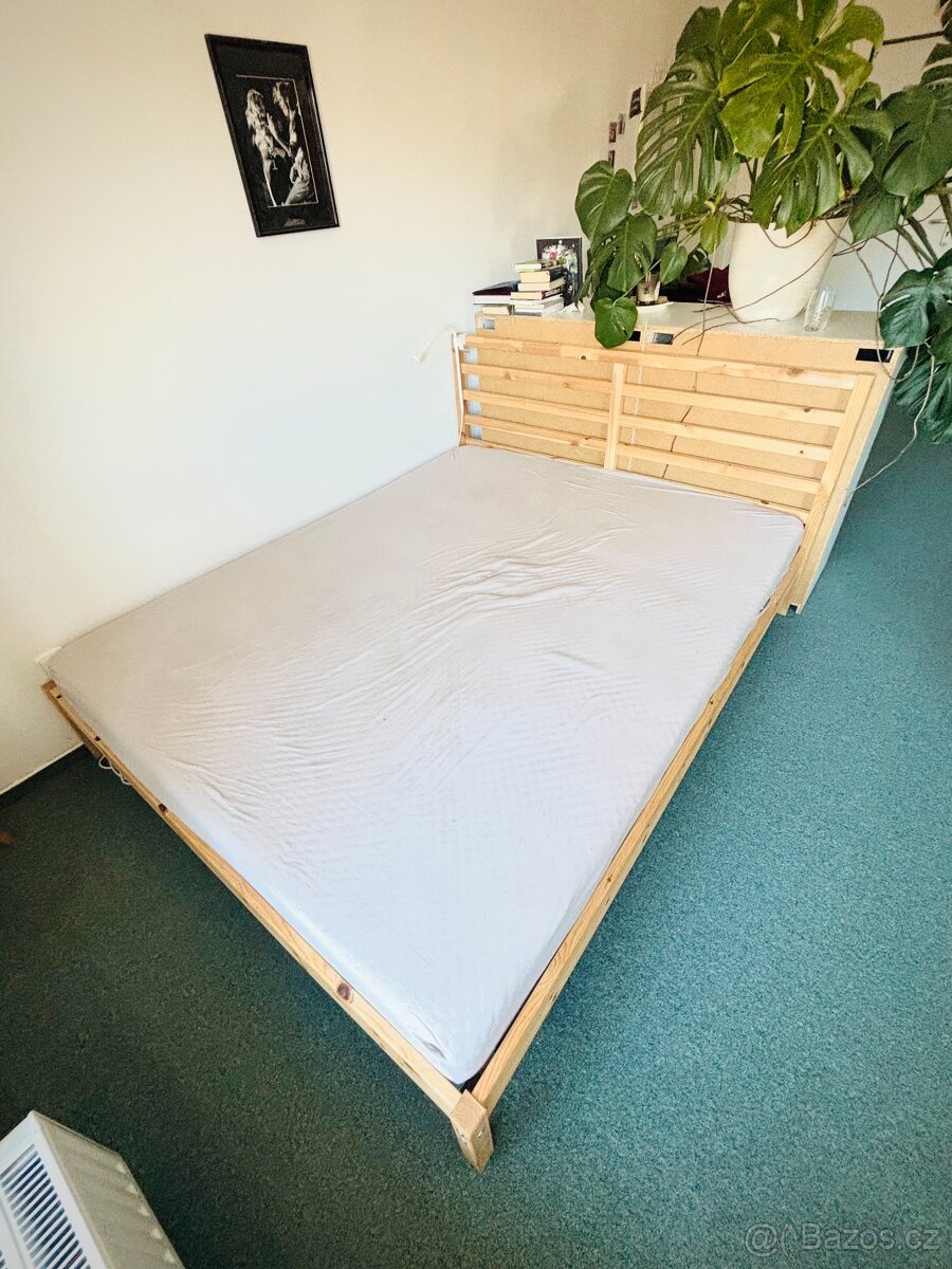 Rám postele, matrace, rošt - 2