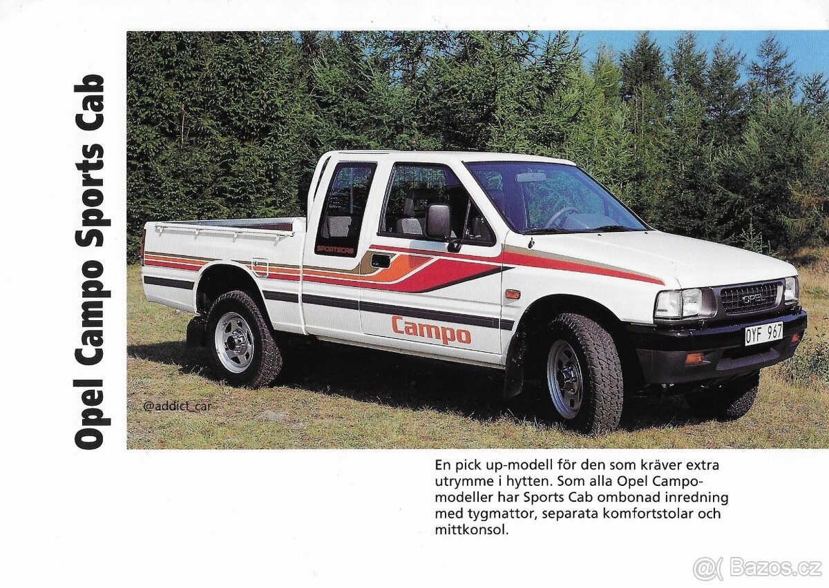 OPEL CAMPO – Náhradní díly - 2