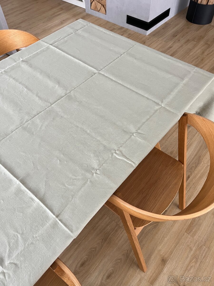 Lněný ubrus H&M 140x240cm - 2