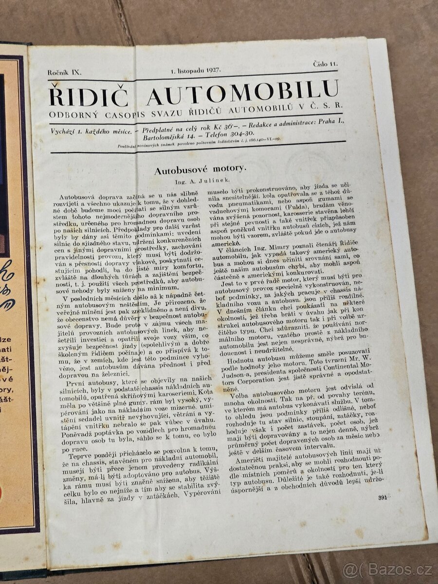 Časopis Řidič automobilu - 2