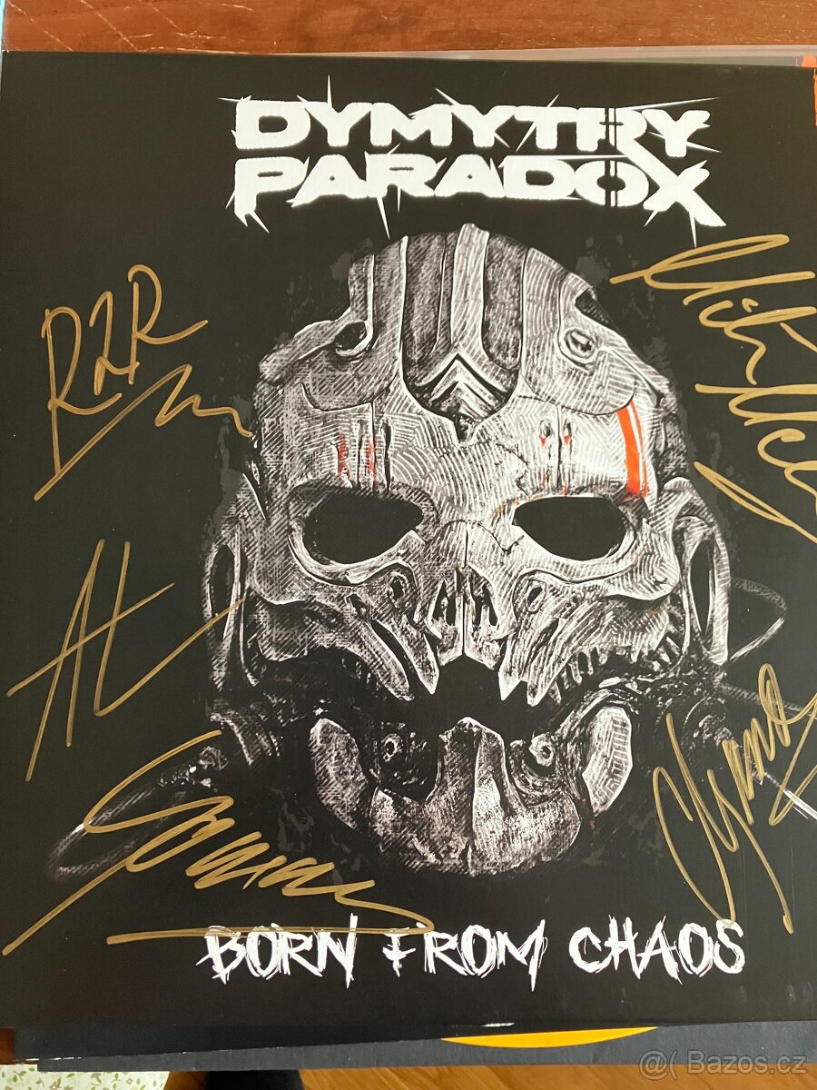 LP Dymytry Paradox – Born From Chaos (LIMIT Orange Marble) - 2