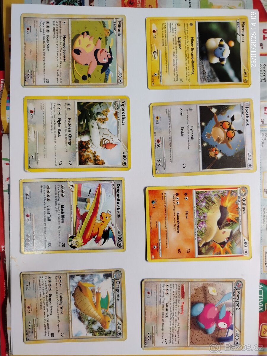 Pokemon karty - 2