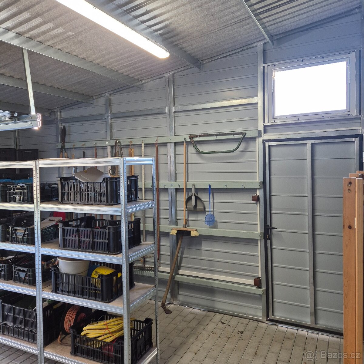 Plechová garáž - 2