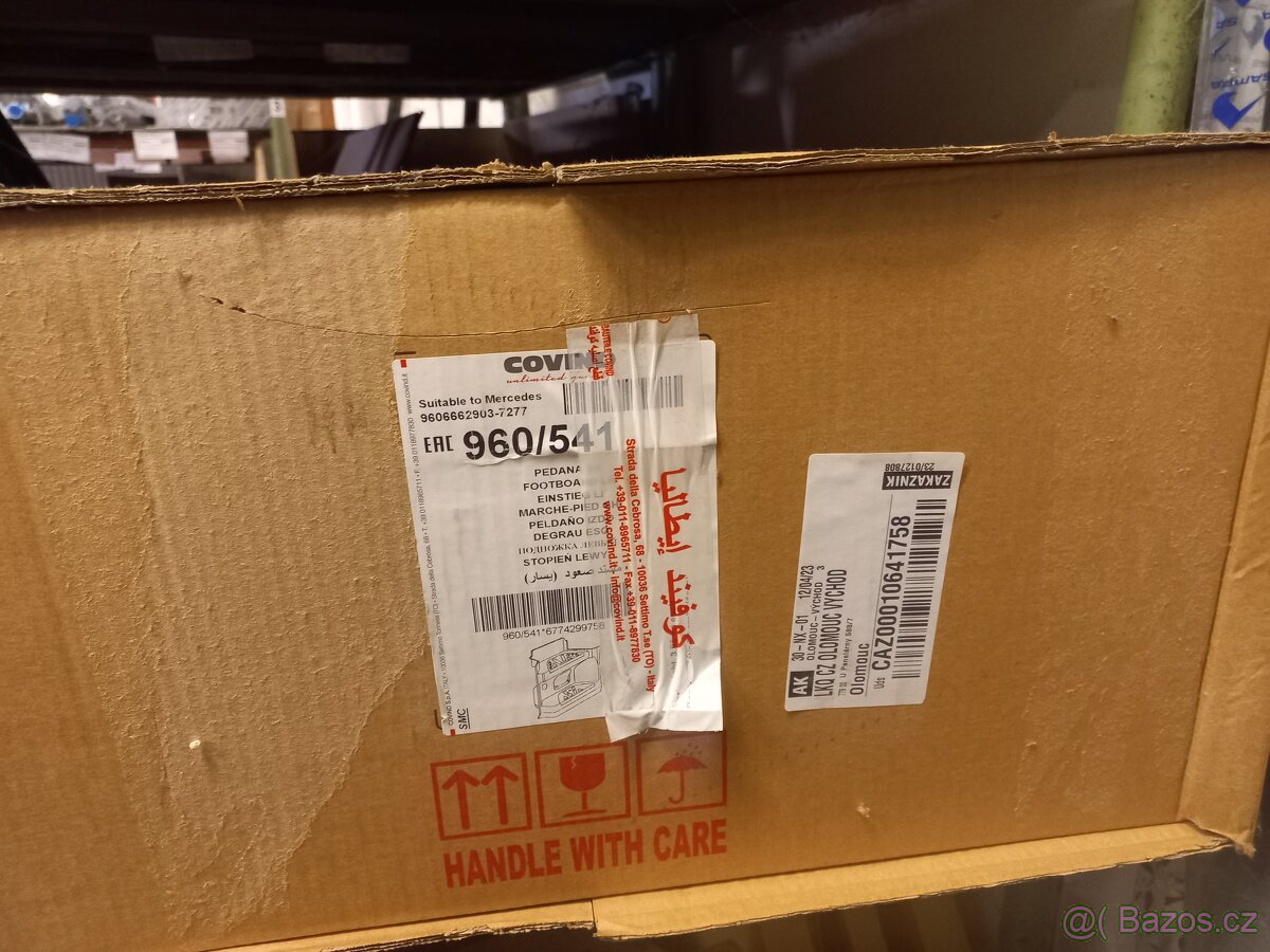 Schod spodní MB Actros MP4 levý - 2