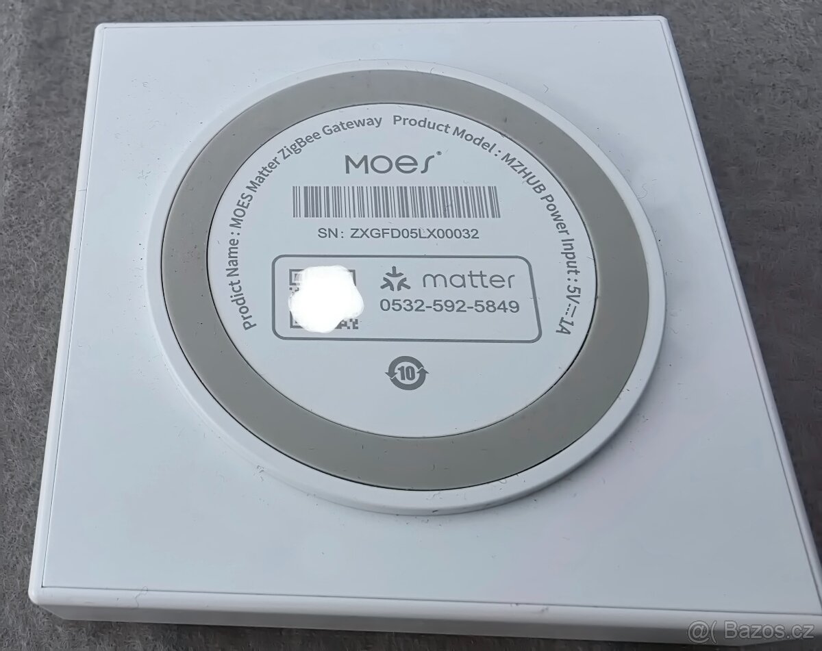 Prodám MOES Matter Zigbee Hub - 2