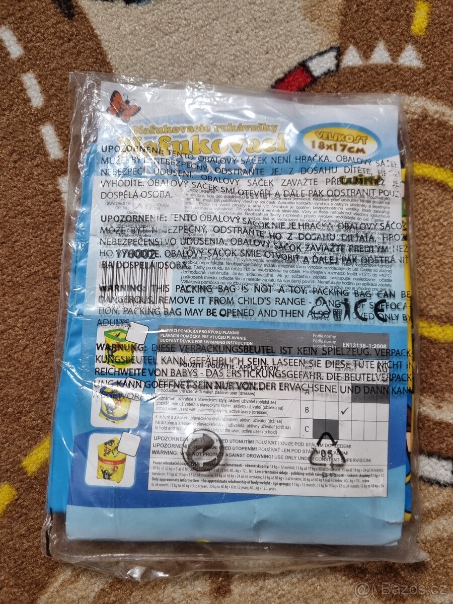 Plavecké rukávky Krteček NOVÉ - 2