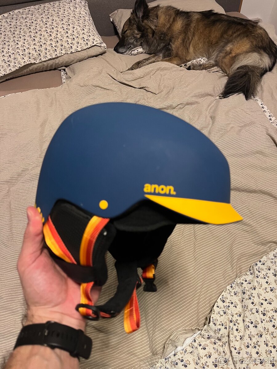 Snowboard / lyžařská helma ANON Blitz Range Blue vel. S - 2