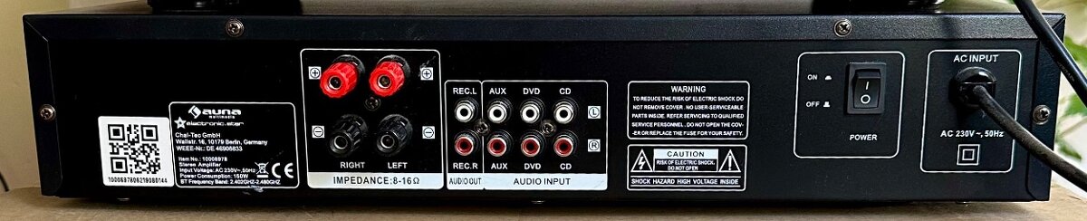 Prodám zesilovač AUNA s DO - 2